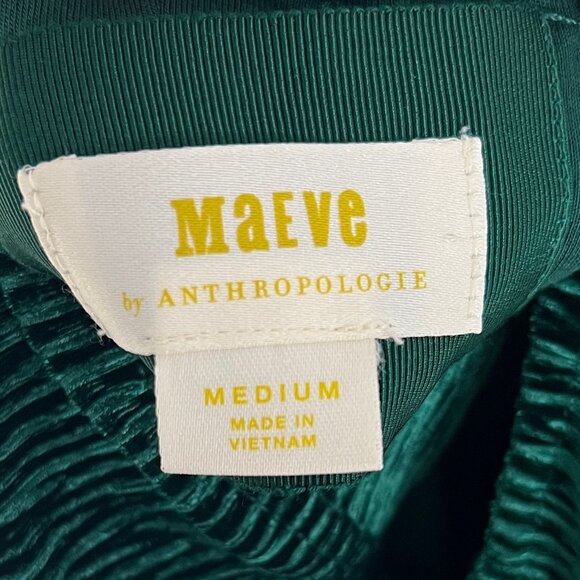 Anthropologie Maeve Twist Back Velvet Midi Dress Christmas Holiday Wedding Guest - Picture 7 of 12